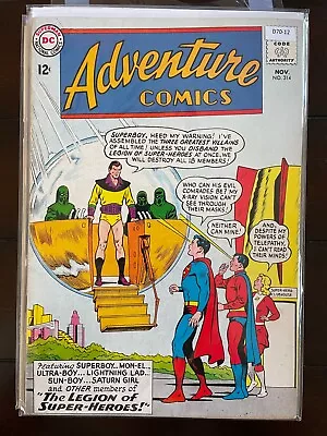 Buy Adventure Comics Vol.1 #314 1963 Mid-Grade 4.5 DC Comic Book D70-12 • 25.58£