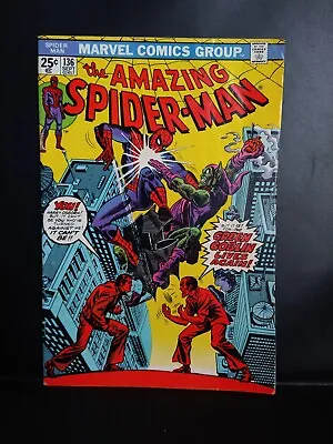 Buy Amazing Spider-Man #136 W MVS VG-F 1st Harry Osborne As Green Goblin • 35.49£