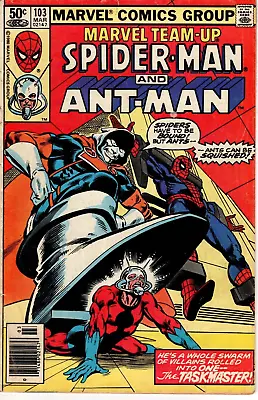 Buy Marvel Team-Up #103 1981 Spider-man Ant-Man VG/FN • 4.74£