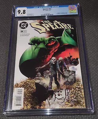 Buy THE SPECTRE #54 CGC 9.8 (1997) 1st Appearance Michael Holt Mr. Terrific DC Comic • 556.04£