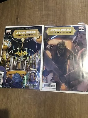 Buy Marvel Comics Star Wars The High Republic #1 And #2 1st Appearances • 10£