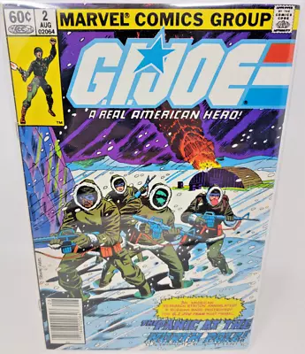 Buy G.i. Joe : A Real American Hero #2 Marvel 1st Print *1982* Newsstand 5.5 • 10.35£
