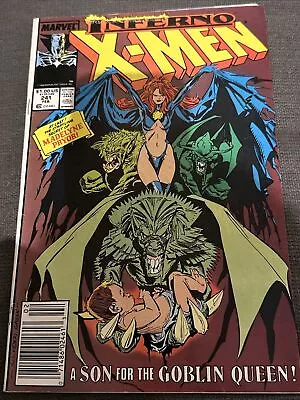 Buy Uncanny X-Men #241 1989 Marvel NEWSSTAND Vs Goblyn Queen Comic Book • 7.22£