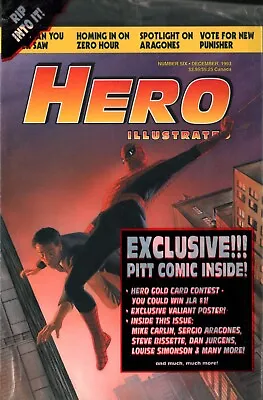 Buy HERO ILLUSTRATED #6 Amazing Fantasy #15 Alex Ross Cover Sealed NM (9.4) • 11.98£