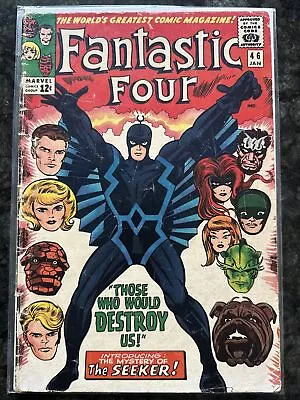 Buy Fantastic Four #46 1966 Key Marvel Comic Book 1st Appearance Of Black Bolt • 63.24£
