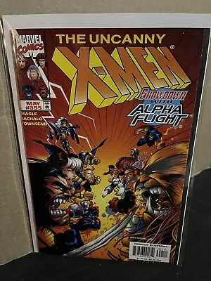 Buy Uncanny X-Men 355 🔥1998 VS Alpha Flight🔥DISNEY🔥Marvel Comics🔥NM • 5.59£