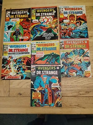 Buy Marvel UK The Avengers Ft. Dr Strange (1973) #54#57#60#63#66#75#77 • 4.99£