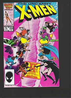 Buy Uncanny X-Men #208 Marvel 1986 9.4 • 19.73£