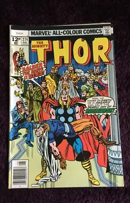 Buy Free P & P; Thor #274, Aug 1978:  The Eye...And The Arrow!  • 4.99£