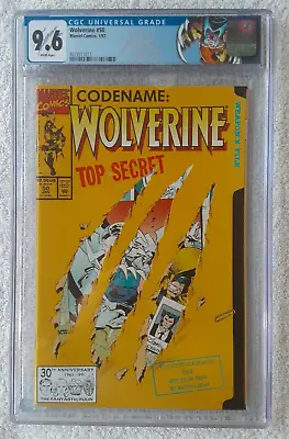 Buy Wolverine #50 (Marvel, 1/92) CGC 9.6 NM+ {partial Origin Retold) • 78.71£