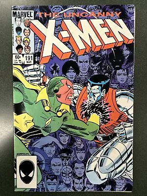 Buy Uncanny X-Men #191 (Marvel, 1984) 1st Nimrod John Romita Jr. VF/NM • 14.39£