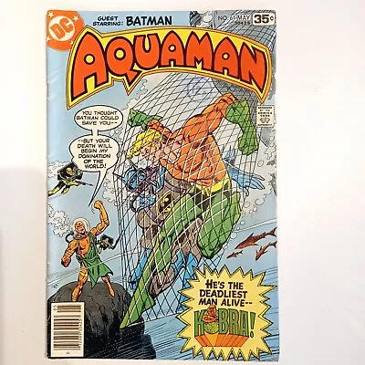 Buy Aquaman #61 MAY 1978 Guest Starring Batman DC Comics Kobra Vintage • 8.50£
