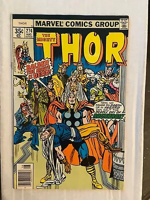 Buy Thor #274 Comic Book  1st App Sleipiner, Frigga, Hermod • 6.43£