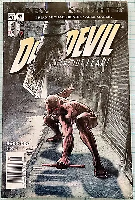 Buy Daredevil #49 NM- Rare Newsstand Alex Maleev Cover 2003 Marvel Comics Bendis • 31.53£