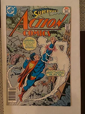 Buy Action Comics #471  Comic Book  1st App Faora Hu-Ul • 7.12£