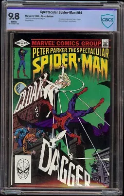 Buy Spectacular Spider-man # 64 CBCS 9.8 White 1st Appearance Of Cloak And Dagger • 549.47£