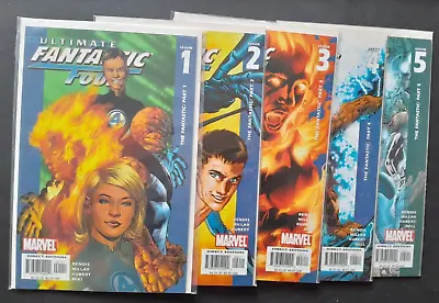 Buy Ultimate Fantastic Four #1 #2 #3 #4 #5 9.4 NM Or Better • 5£