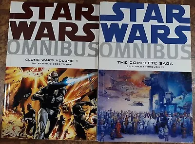 Buy Star Wars OMNIBUS The Complete Saga & Clone Wars Volume 1 - Softcover VGC • 75.92£