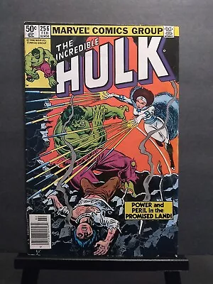 Buy Incredible Hulk #256 1st Sabra 1981 Marvel MCU Cap America New World Order FN/VF • 17.58£