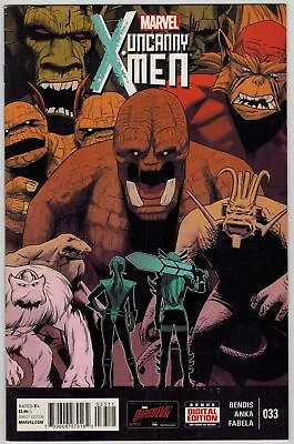 Buy 2015 Uncanny X-Men 33 Marvel Comics VF Kris Anka Cover • 3.85£