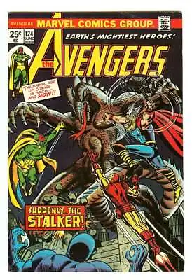 Buy Avengers #124 7.0 // Star-stalker 1st Full Appearance Marvel Comics 1974 • 23.98£