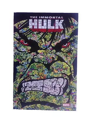 Buy THE IMMORTAL HULK #50. Garcin Variant Cover. Marvel Comics (2021). • 4.99£