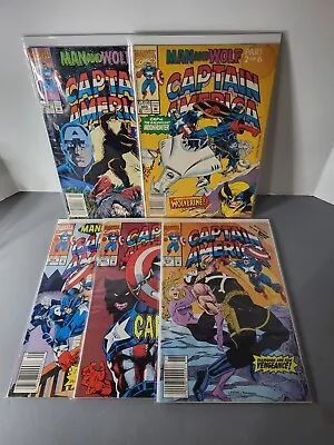 Buy Captain America Vol 1. (5) Comic Lot Issues 402-403-404-405-410 Newstands  1992 • 19.97£