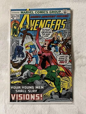 Buy Avengers #113 FN+ (6.5) MARVEL ( Vol 1 1973) 2nd MANTIS GOTG - KEY WANDAVISION • 29.99£
