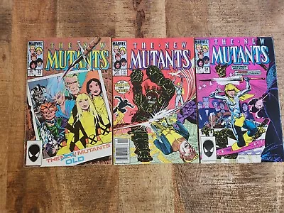 Buy New Mutants #32 33 34 Signed Steve Leialoha No COA Marvel Comics Lot VF/NM 9.0 • 38.15£