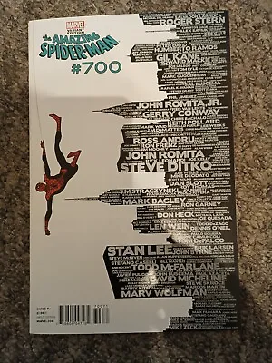 Buy Amazing Spider-Man #700 Marvel 2013 Marcos Martin Skyline Variant Edition • 23£