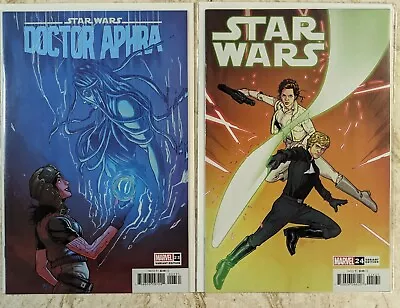 Buy Lot Of 2 Comics - Star Wars 24 + Doctor Aphra 23 Variants - Rickie Yagawa Covers • 6.35£