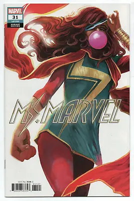 Buy Ms Marvel 31 - Stephanie Hans Variant Cover (modern Age 2018) - 9.0 • 20.31£