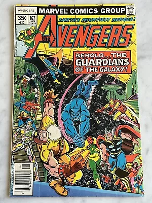 Buy Avengers #167 F/VF 7.0 - Buy 3 For FREE Shipping! (Marvel, 1978) • 6.03£