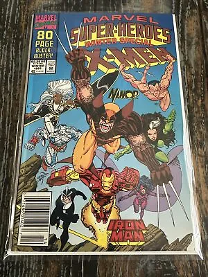 Buy Marvel Super-heroes Winter Special 8 1991 / 1st Squirrel Girl / Newsstand • 47.58£