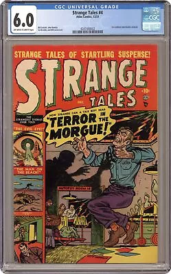 Buy Strange Tales #4 CGC 6.0 1951 4247468002 • 1,043.60£
