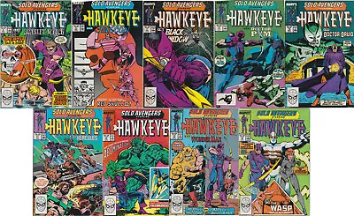 Buy Marvel Solo Avengers Hawkeye (9) Incl. #5-8, 10-13,15 Apr'87-Feb'88 See Choices • 5£