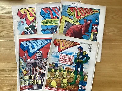 Buy 2000 AD Comics Bundle (issues 13, 16, 17, 18 And 19 G To VF • 4.99£