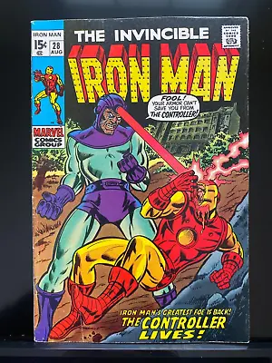 Buy The Invincible Iron Man 28    Controller Cover And App    First App Howard Stark • 52.28£