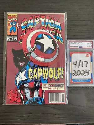 Buy Captain America #405 August 1992 Man And Wolf Part 4 Of 6 • 9.49£