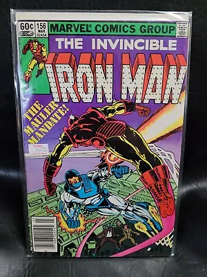 Buy The Invincible Iron Man #156  The Mauler Mandate  First Appearance Marvel 1982 • 7.94£