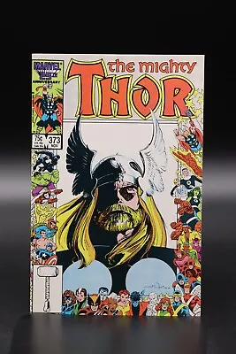 Buy Thor (1962) #373 Walt Simonson 25th Anniversary Cover Sal Buscema Art NM- • 7.95£