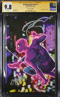 Buy Amazing Spider-Man #1 Rose Besch 1 In 500 Variant CGC 9.8 - Signed • 395.30£