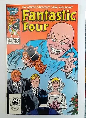 Buy 1987 Fantastic Four 300 NM/NM+.Marriage Of Johnny Storm & Alicia Masters.Marvel  • 34.34£
