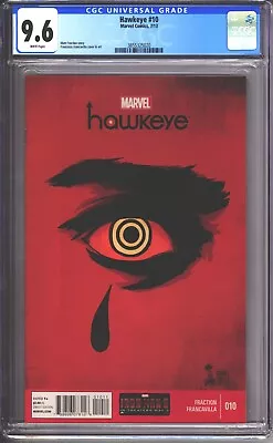 Buy Hawkeye #10 CGC 9.6 (2013) - 1st Full Appearance Of Kazi (Aka - The Clown) • 46.40£