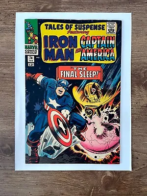 Buy Tales Of Suspense # 74 VF/NM Marvel Comic Book Captain America Iron Man 8 J837 • 95.15£