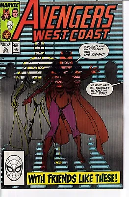 Buy Avengers West Coast #47 Marvel Comics • 5.99£