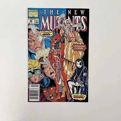 Buy New Mutants #98 1991 VF/NM 1st Appearance Of Deadpool Newsstand • 420£