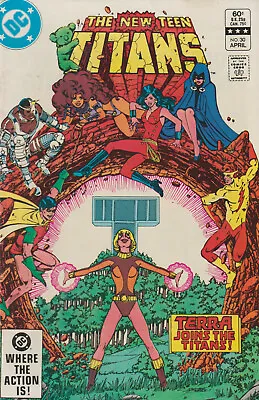 Buy Dc Comics New Teen Titans #30 (1984) Terra Joins 1st Print Vf • 2£