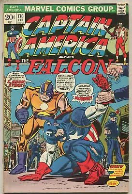 Buy Captain America #170 (Marvel 1974) Mid Grade, 1st Moonstone, SA • 11.87£