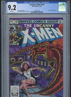 Buy Uncanny X-Men #163 1982 CGC 9.2 • 27.59£